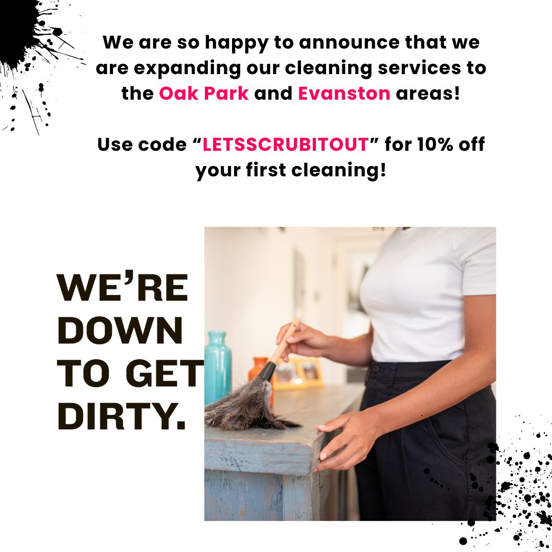TheCleanJunkie's tweet photo. Big News, Clean Freaks! The Clean Junkie is hitting the streets of Oak Park &amp; Evanston! Whether it's your cozy home or bustling office, we're here to add that extra shine. #cleaningservice #chicagocleaningservices #oakpark #oakparkcleaning  #evanston #evanstoncleaning https://t.co/tM5ewhXn21