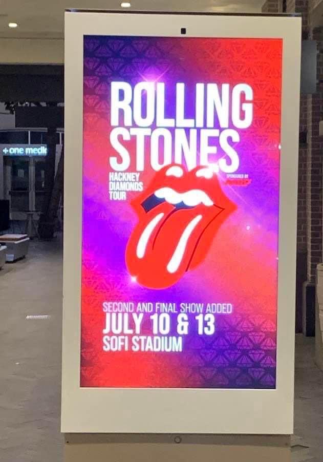 See you there! #HackneyDiamonds #TOUR #RollingStones #LosAngeles