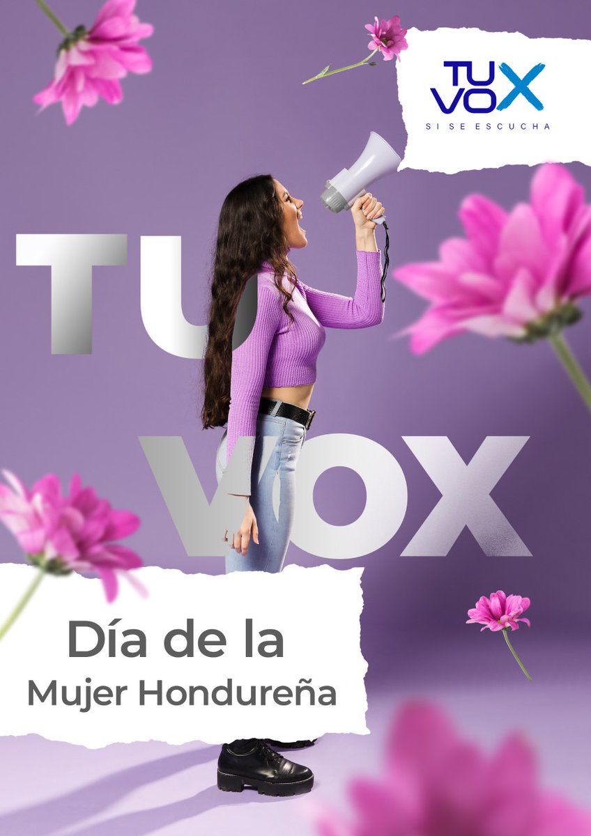 En Honduras, las mujeres desempeñan múltiples roles: son madres, hijas, hermanas, amigas, trabajadoras, líderes y mucho más. Su labor incansable y su contribución inigualable son fundamentales para el crecimiento y el desarrollo de nuestra nación. #diadelamujerhondureña #tuvox