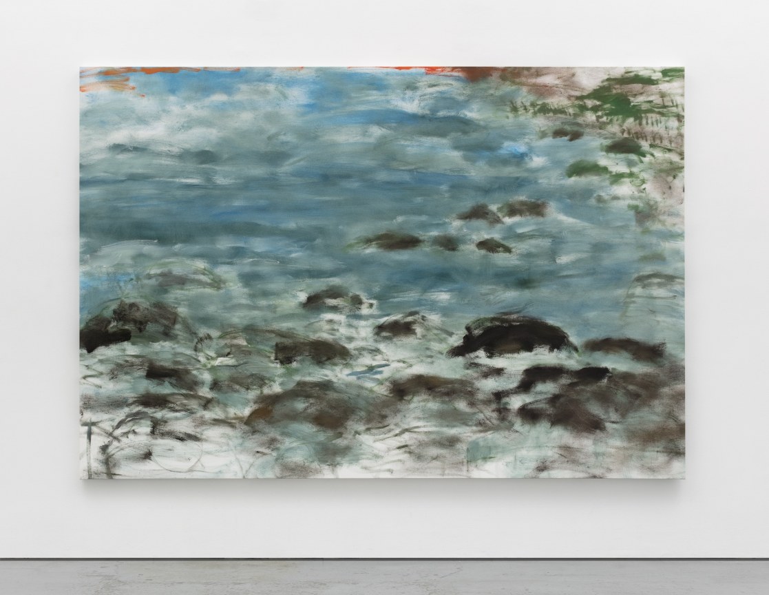 47_canal's tweet photo. Trevor Shimizu is in "Arcadia and Elsewhere" a group exhibition at James Cohan of landscape paintings. On view through February 10th.

Image: Trevor Shimizu, "Seaside," 2019 https://t.co/XbeqX4up0e
