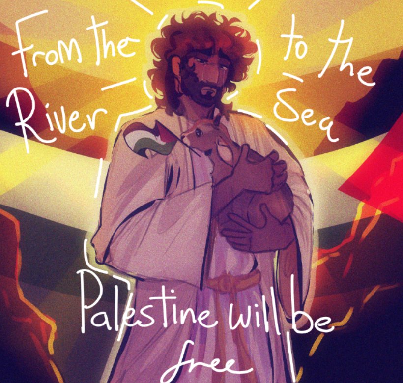 #StrikeForPalestine

Reminder Jesus was a Palestinian man