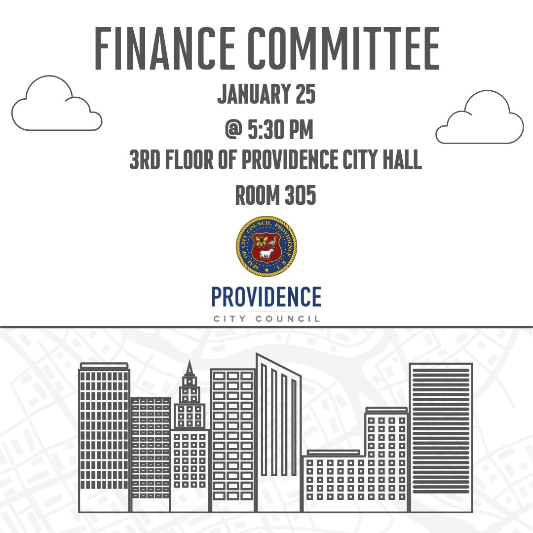 Tonight's Finance Committee agenda ⬇️
providenceri.iqm2.com/Citizens/Detai…

Watch online 🖥️youtube.com/@ProvidenceCit…