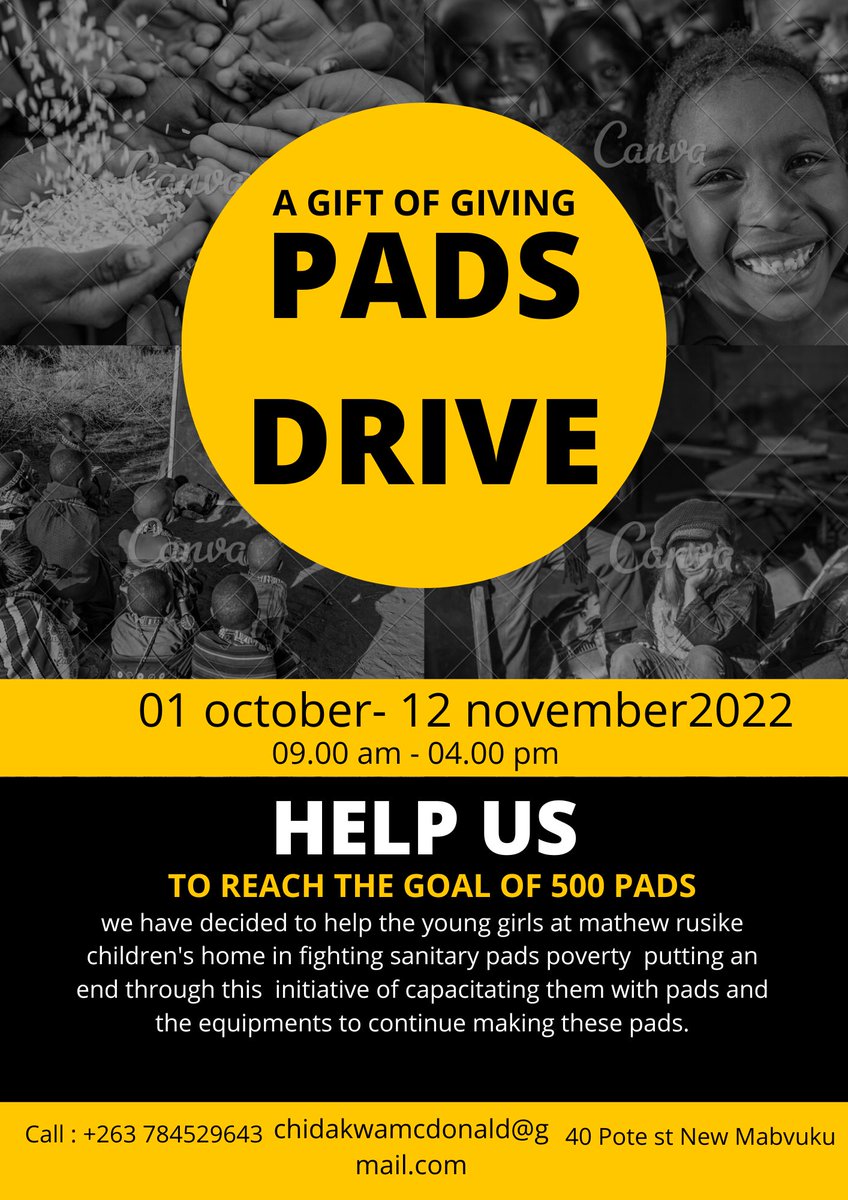 It wasn't an easy project especially being done by a boy child it looked as if I was mocking but it was coming from the heart and I'm looking forward to doing this drive again this year. 
#endsanitarypoverty 
@ActionAidZim @UNFPA_Zimbabwe @amnesty_zim @PadareMen @AfriMenOnGender
