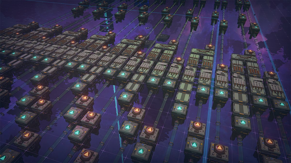 Shapez 2 is like if you stripped down the moment-to-moment joys of a game like Satisfactory or Factorio to their most primal elements and left all the rest behind. There is something rewardingly meditative and zen about it. Check out our hands-on preview: bit.ly/3StGWf4