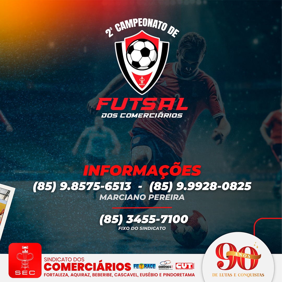 Secfortaleza1's tweet photo. 2º Campeonato de Futsal dos Comerciários https://t.co/PgcJb6eIIp