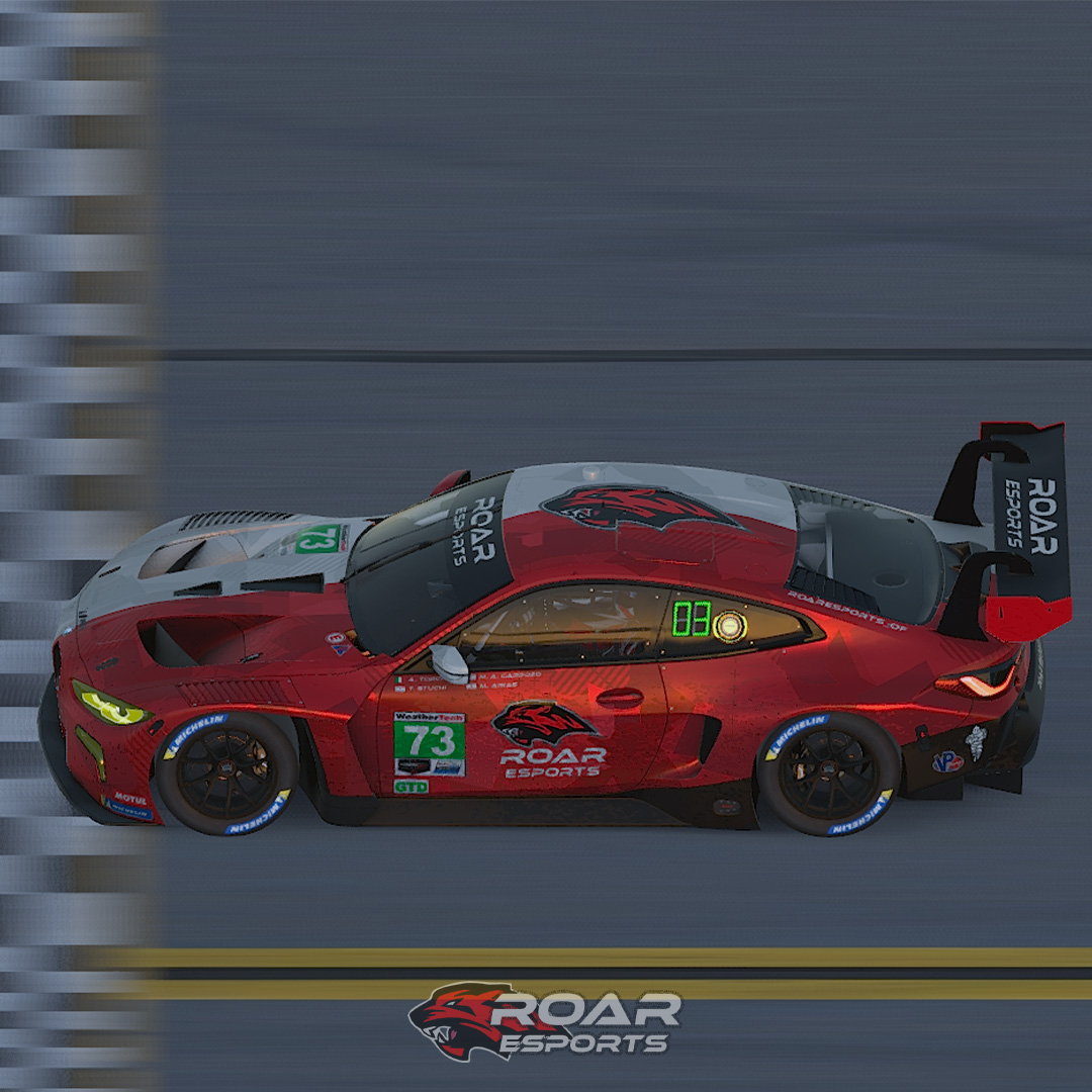 🥉 Daytona 24 Hs 📸

Destacando nuestro 3er puesto en el Split 2 de las emocionantes 24 horas de Daytona 🔥

Highlighting our 3rd place in Split 2 at the thrilling Daytona 24 hours 🔥

Estadisticas y más acá // Statistics here 👇
instagram.com/p/C2hrZyLs5Oh/

#24hsDaytona #iRacing
