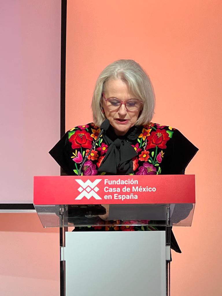 AsocHotelesCDMX's tweet image. En el marco de #FITUR2024 @fitur_madrid nuestro presidente acompaño a @TorrucoTurismo y @judithguerra1 @GMAMX2 y @NathalieDesplas a la presentación de platillos tradicionales de la #CDMX que presentó el chef Jorge Orozco en la fundación casa de México en España.