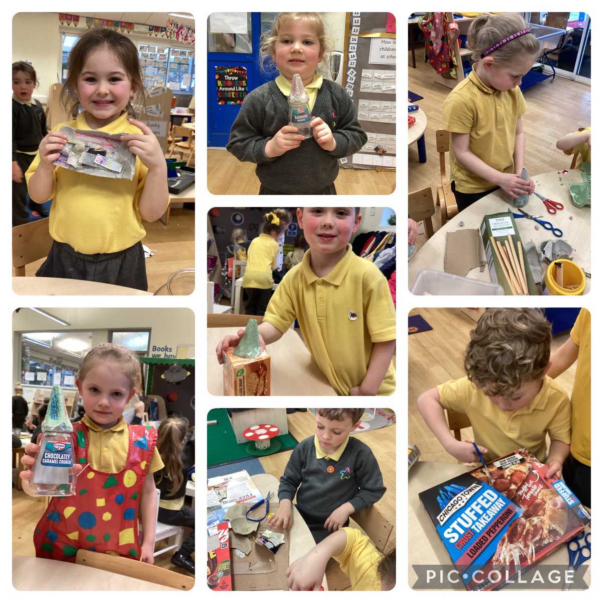 Reception have been busy this afternoon building rockets to help Beegu and his Mum get back home. Well done everyone! 🚀👽⭐️ #TSPEnglish #Enjoy