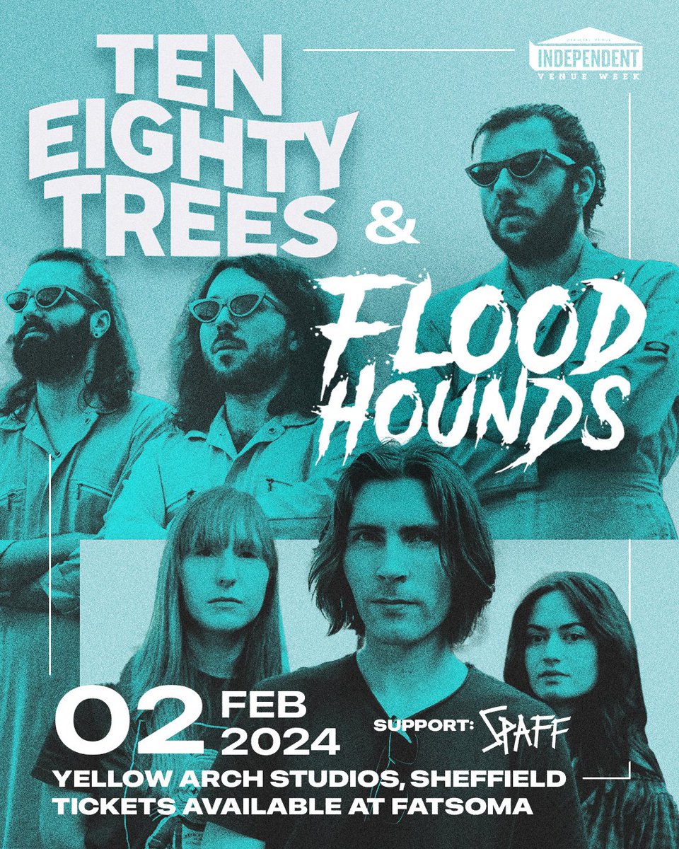 SHEFFIELD UPDATE! Now with added @spafftheband, joining us for our @IVW_UK show at @YellowArch with @FloodHounds. Secure those tickets for next Friday link below 🎟️🌲