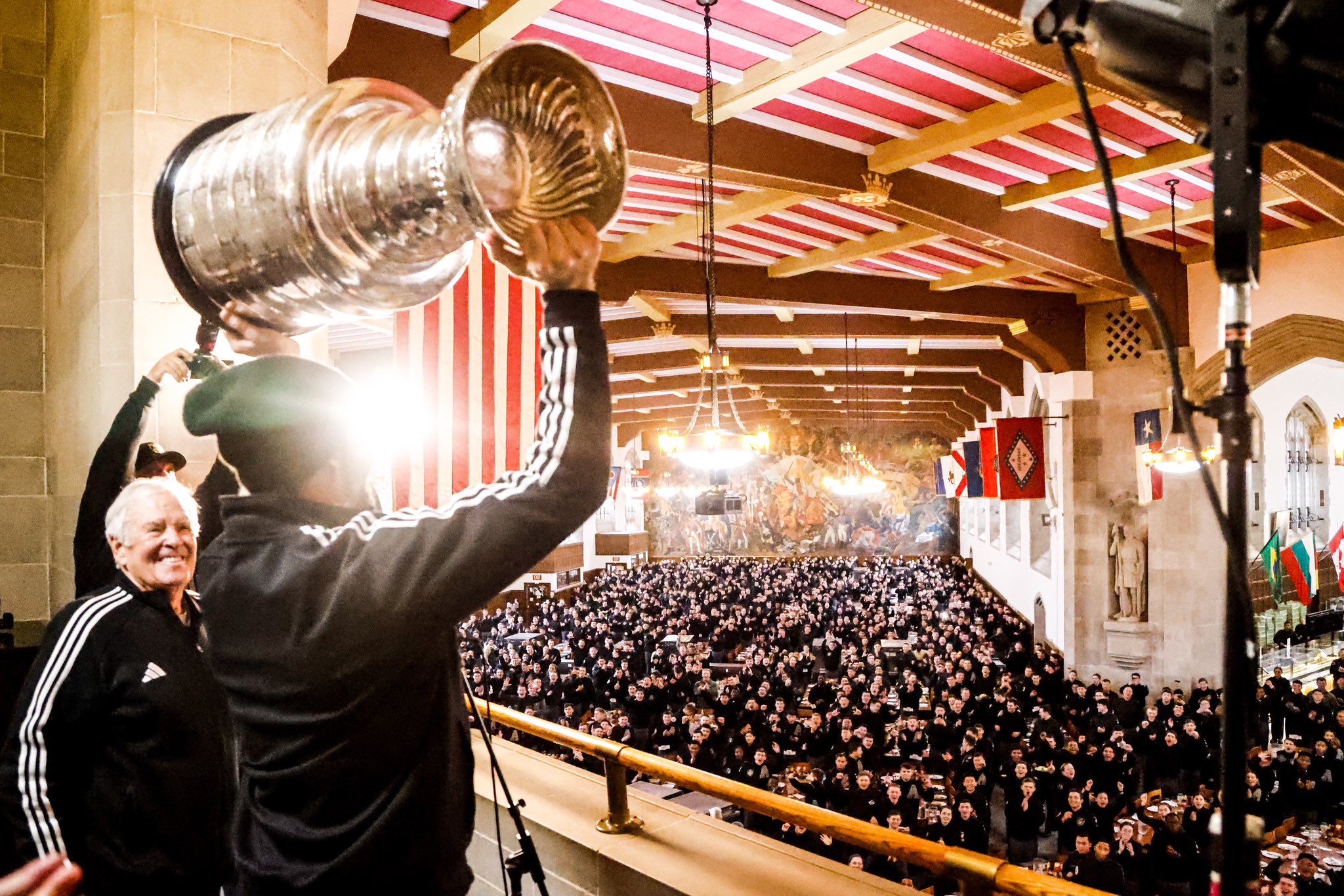 Foley '67, Vegas Knights Bring Stanley Cup to West Point - West Point  Association of Graduates