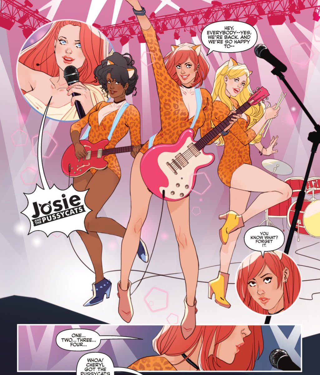 That was such a cool run! #josyandthepussycats🐱🎤🎹🎸

#archiecomics #comicscover #comicsart #margueritesauvage #youngadultbooks #riverdale #comicpage #comics #digitalart