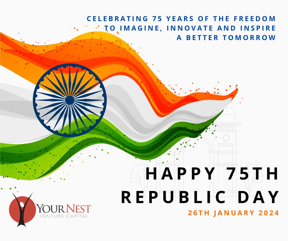 Wishing every Indian a very happy 75th Republic Day: we've come a long way as a nation and with the spirit of enterprise that continues to burn bright, here's to inspiring the world for the next 75 years!