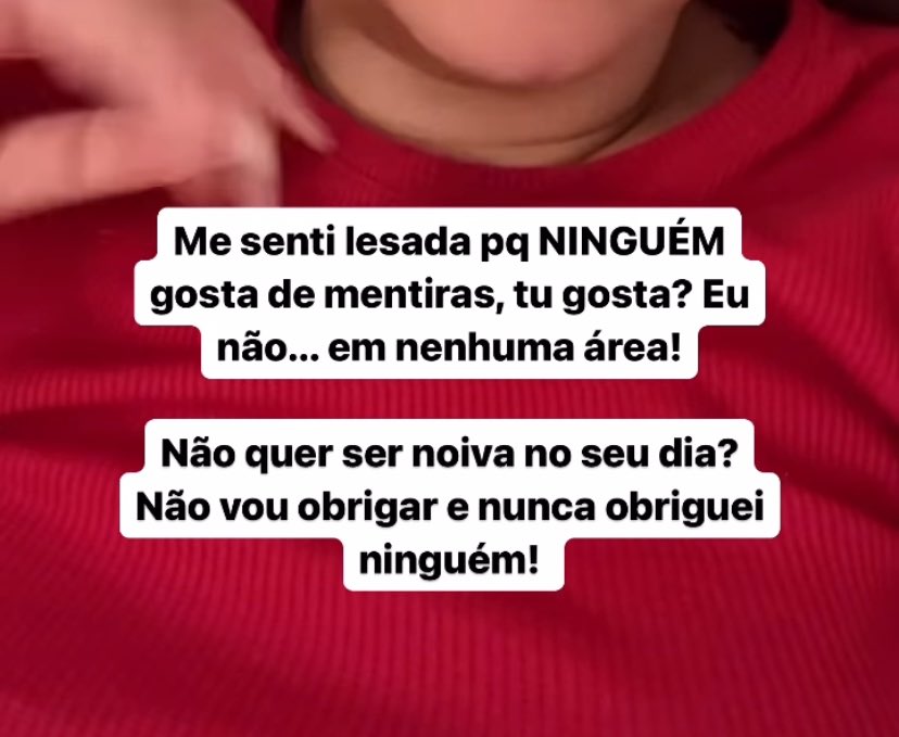 eurodgo's tweet photo. Thread: Pronunciamento da maquiadora que foi "enganada" pela noiva.

Segue o fio para entender essa fofoca 🧶 https://t.co/id2cTJSk7y