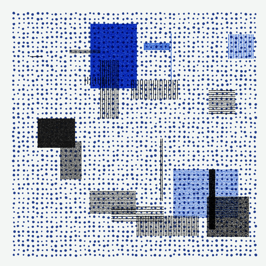 blindCiq's tweet photo. Bre Pettis, thanks for collecting Pop pop rectangle #106 &amp; #102
 @bre 

#generativeart #genart #fxhash https://t.co/ilDvbgwUEN