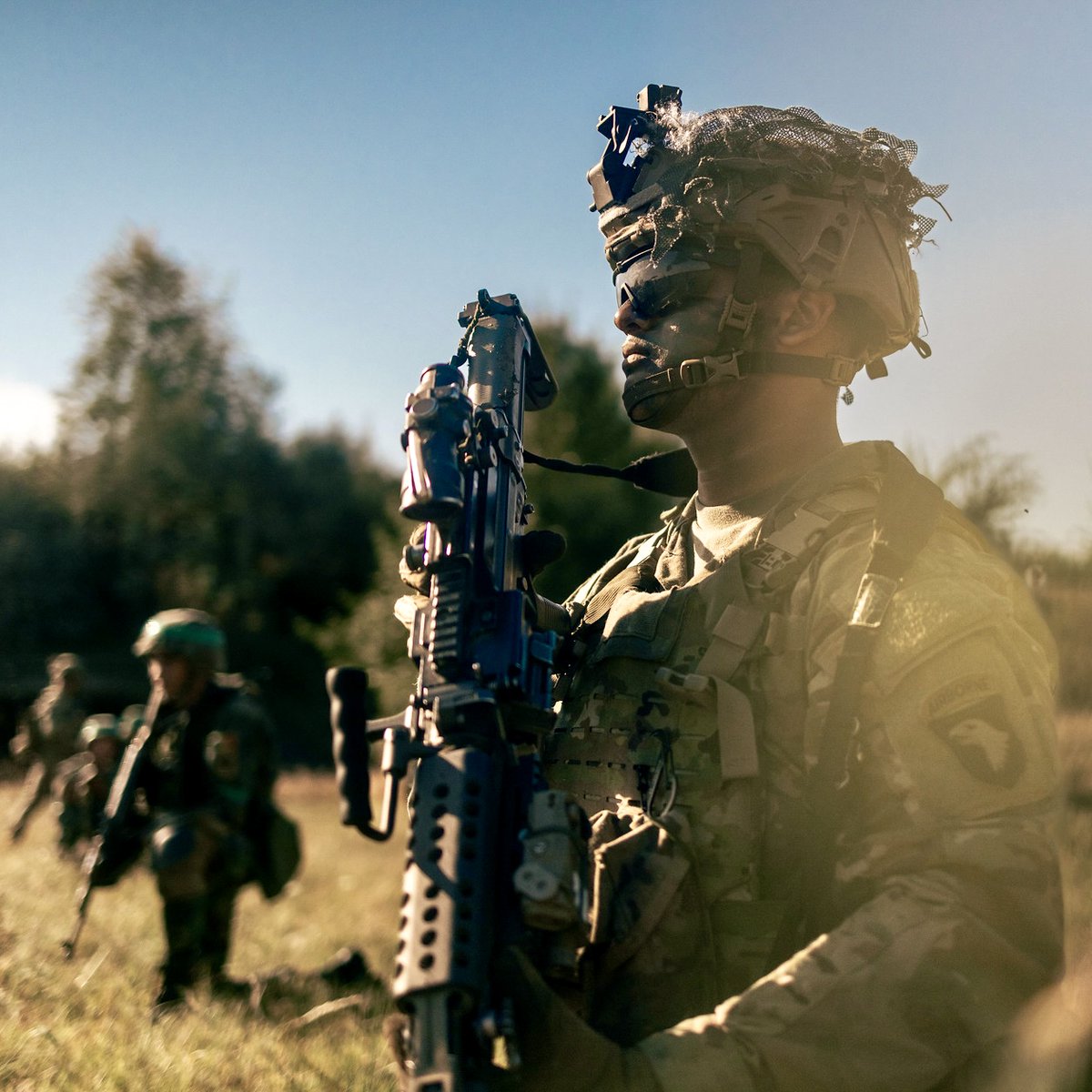 NATO's tweet photo. NATO is a defensive alliance whose members are steadfast in their commitment to keep our people safe, defend our territory and safeguard our shared values.

Tap to learn more about one of NATO’s core tasks ↓