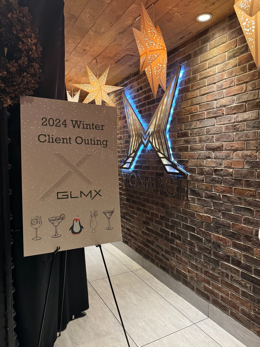 Thank you to over 200 of our current and future clients for attending our Winter Cocktail Party last night!

#GLMX #SecuritiesFinance #Repo #SecuritiesLending #MoneyMarket