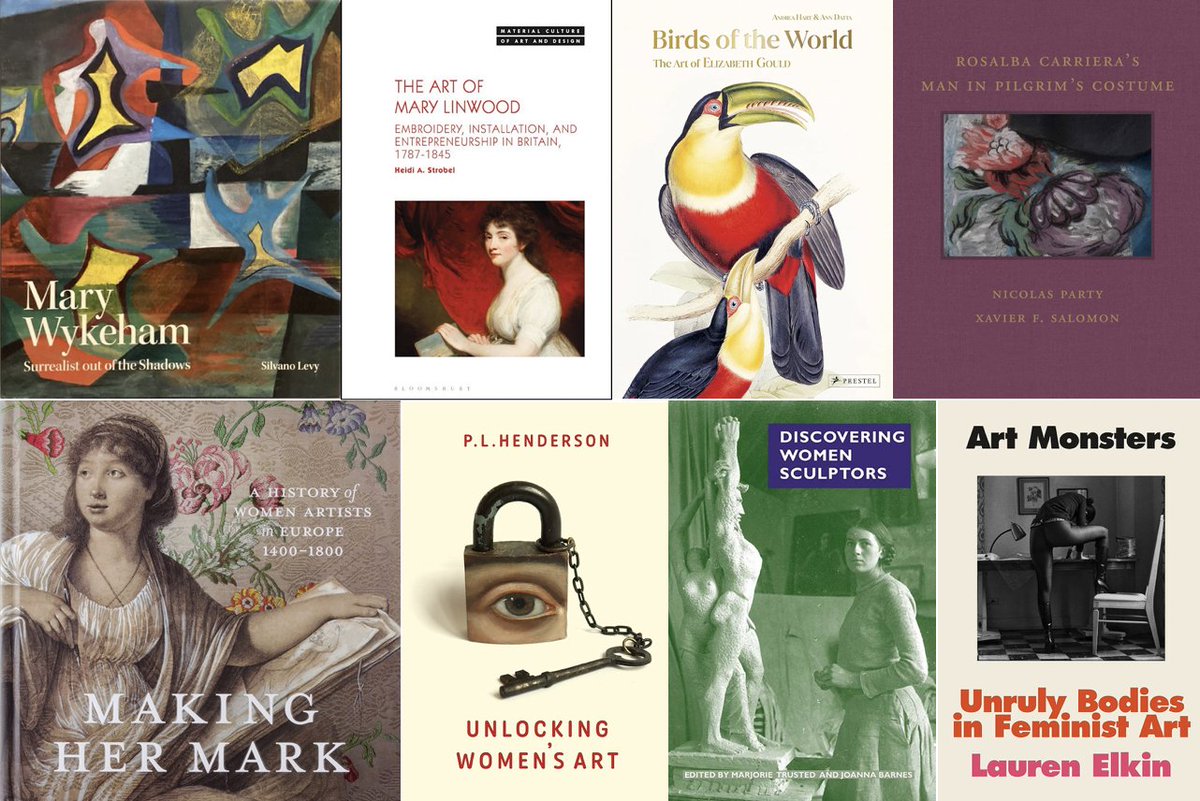 #ArtHerstory has published the 'New Books about #WomenArtists' book round-up for Q4, 2023! Visit this link for a list of new books for young readers, monographs and essay collections: artherstory.net/new-books-abou… #NewBooksAboutWomenArtists