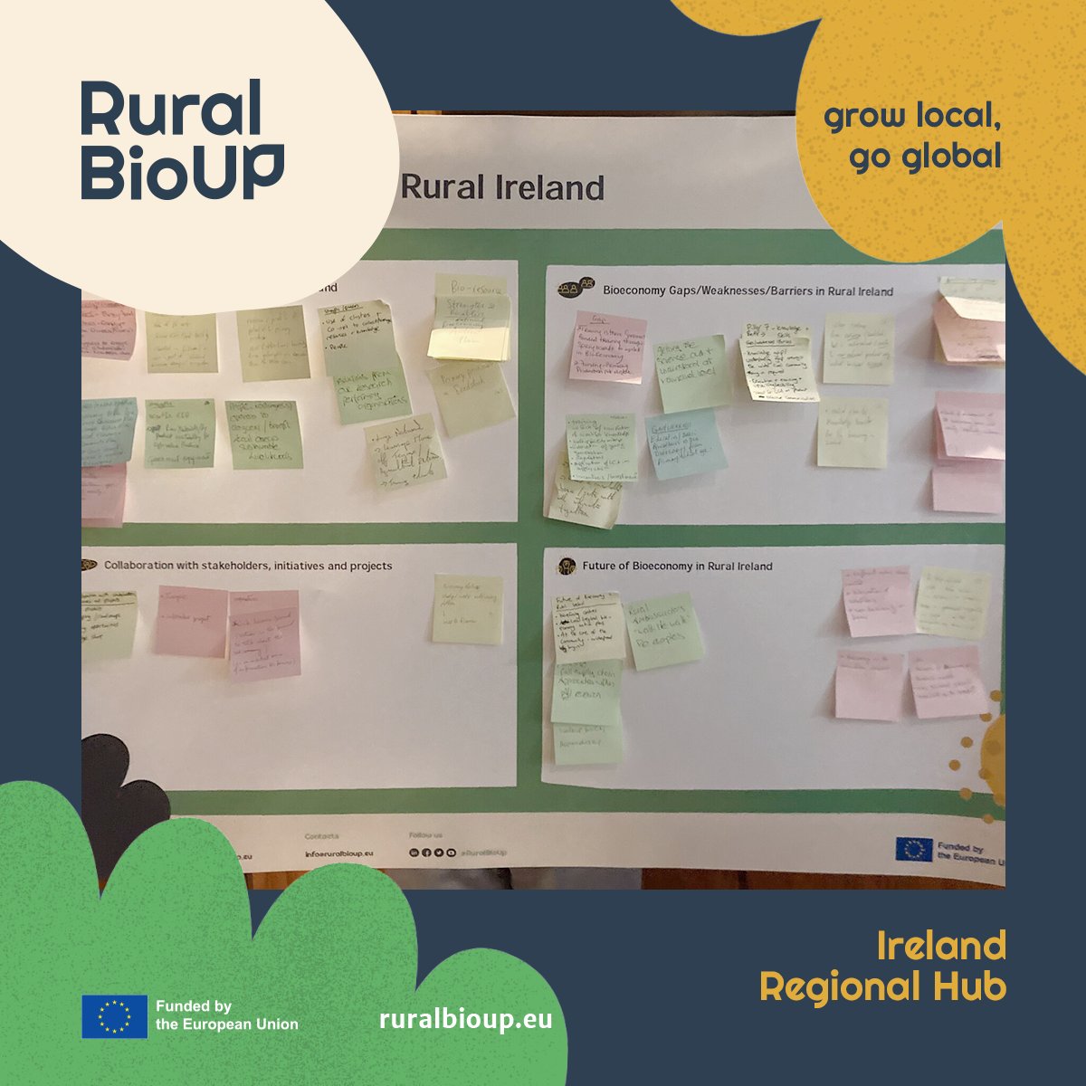 The Irish Regional #Hub activities were launched on November 16th by our partner @IrishBioeconomy! 🇮🇪

This hub is enacting an #ActionPlan within the #bioeconomy value chains of Whey & Dairy Processing Sludge (DPS) 🐄 and the #Forestry value chain. 🌳

🔔 Stay posted for updates!