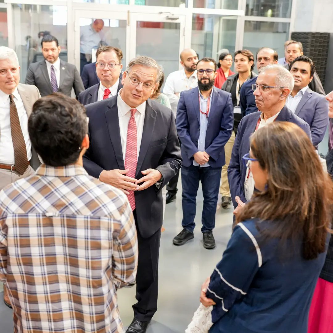 Glimpse of U.S. Ambassador Donald Blome, Consul General Conrad Tribble and their team visit to CEJ and meet-up with trainee journalists

#CEJatIBA #usconsulatekhi #usembislamabad
