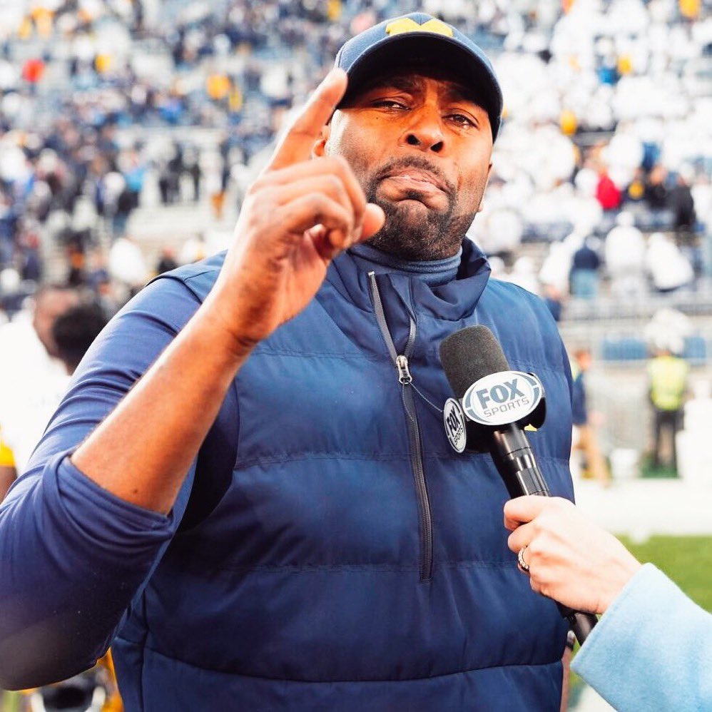 RGIII's tweet image. Michigan should hire Sherrone Moore has its next Head Coach. Period. The man has poured all his blood, sweat and tears into the program. Literally. @Coach_SMoore