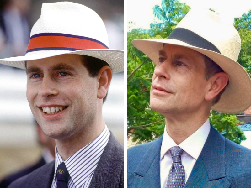 Left 📸– 1995
Right 📸 – 2024

Edward's hat game is always on point 🥰❤️

#TheDukeofEdinburgh #PrinceEdward #TheEdinburghs #RoyalFamily