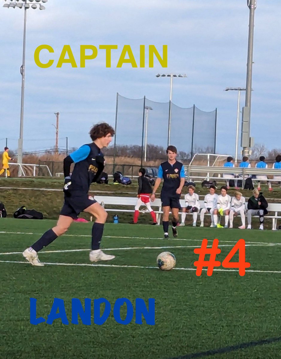 Meet the Team Captain….

#4  LANDON VINCENT | Defender

MVHS | Class of 2026 | 6A

All Sunflower League: 
🏆 Honorable Mention 

⚽️ Olympic Development Program 2007B (multiple years)