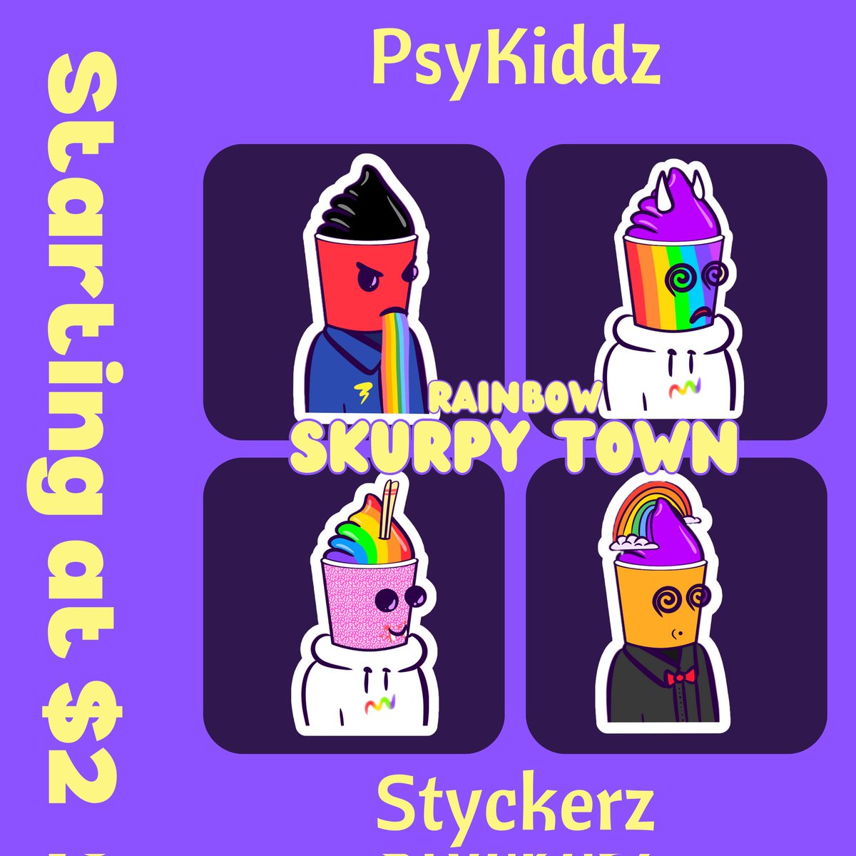 PsyKiddOfficial's tweet photo. Find these fun Skurpy Town stickers on our shop!

Transform your surroundings with our eye-catching vinyl stickers!
Dive into a world of creativity and make a statement with PsyKiddz Stykerz!

Decorative stickers starting at just $2

Get Slappin' https://t.co/xpemIdB1i3