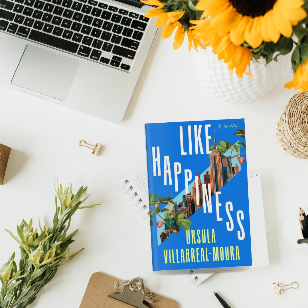 📣We're giving away 100 ARCs of #LikeHappiness 📖 bit.ly/3HrDlI6

Like Happiness is a searing debut about the complexities of gender, power, and fame, told through the story of a young woman’s destructive relationship with a legendary writer.