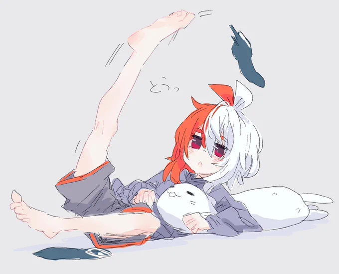 靴下すぐ脱ぎたいなる 