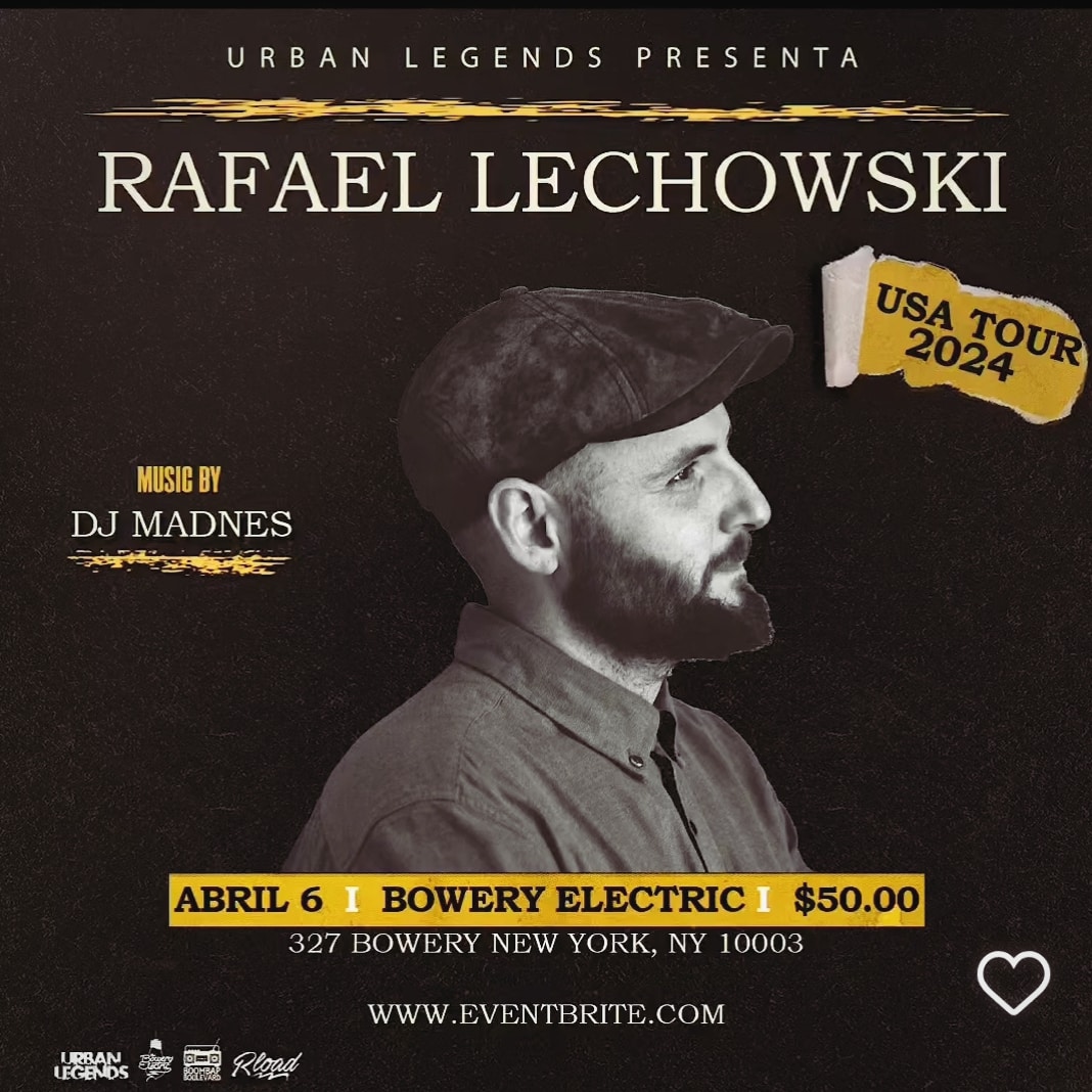 NEW YORK🇺🇸

Nos enorgullece anunciar nuestro concierto el 6 de abril.

Con el amor más profundo, como siempre.

Entradas ya disponibles
eventbrite.com/e/rafael-lecho…