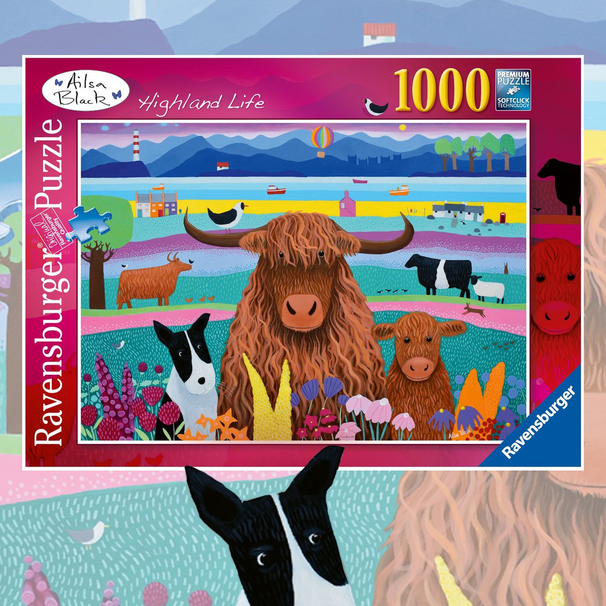 This is the latest in my jigsaw series. On release now and available near you 😊 #ravensburger #jigsaw