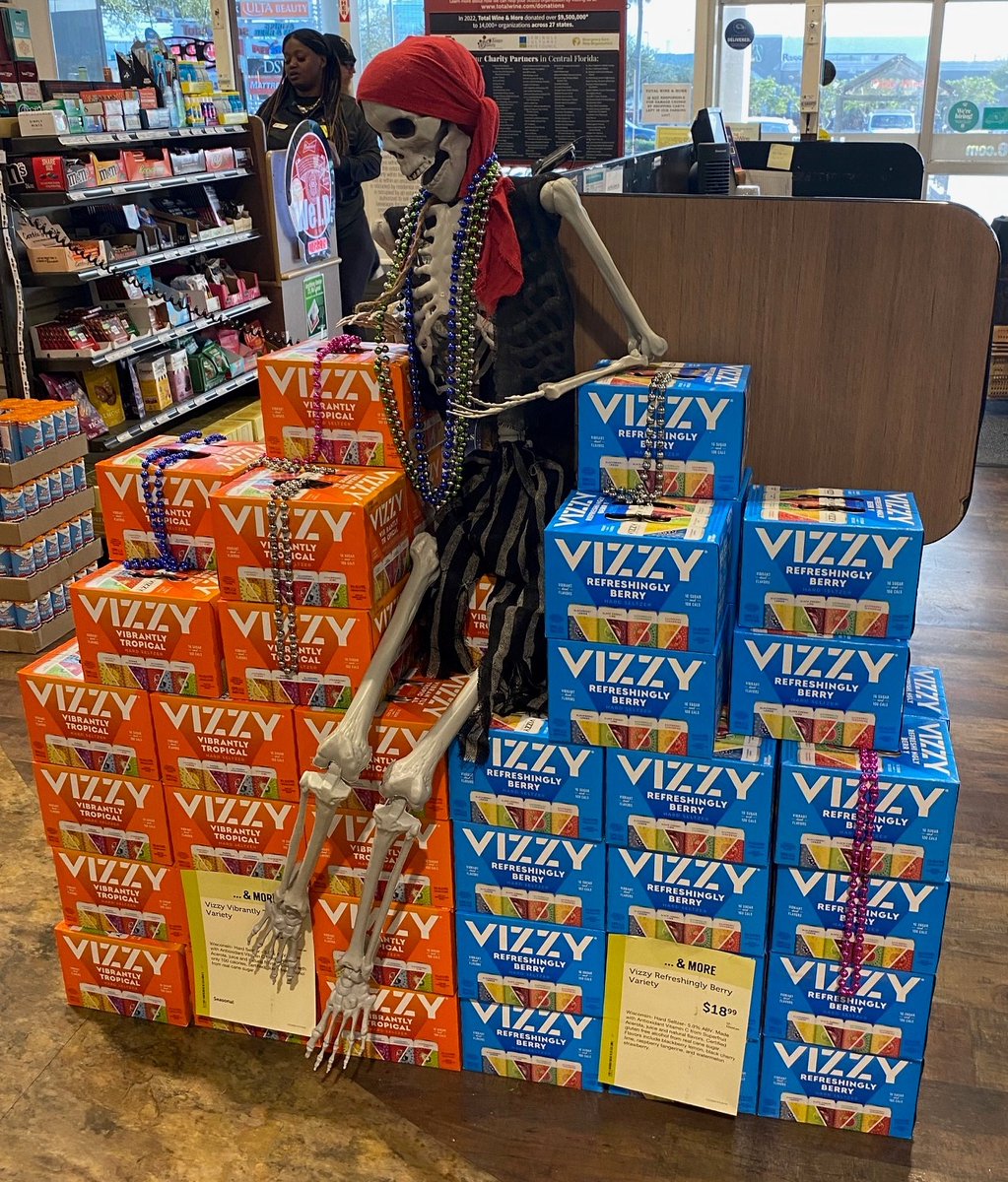 Ahoy, Tampa! 🏴‍☠️ Get ready to sip the finest brews for Gasparilla Pirate Fest this weekend! 🍻  Head to your local store and hoist the sales with the best beers in town. Let the pirate spirit flow!