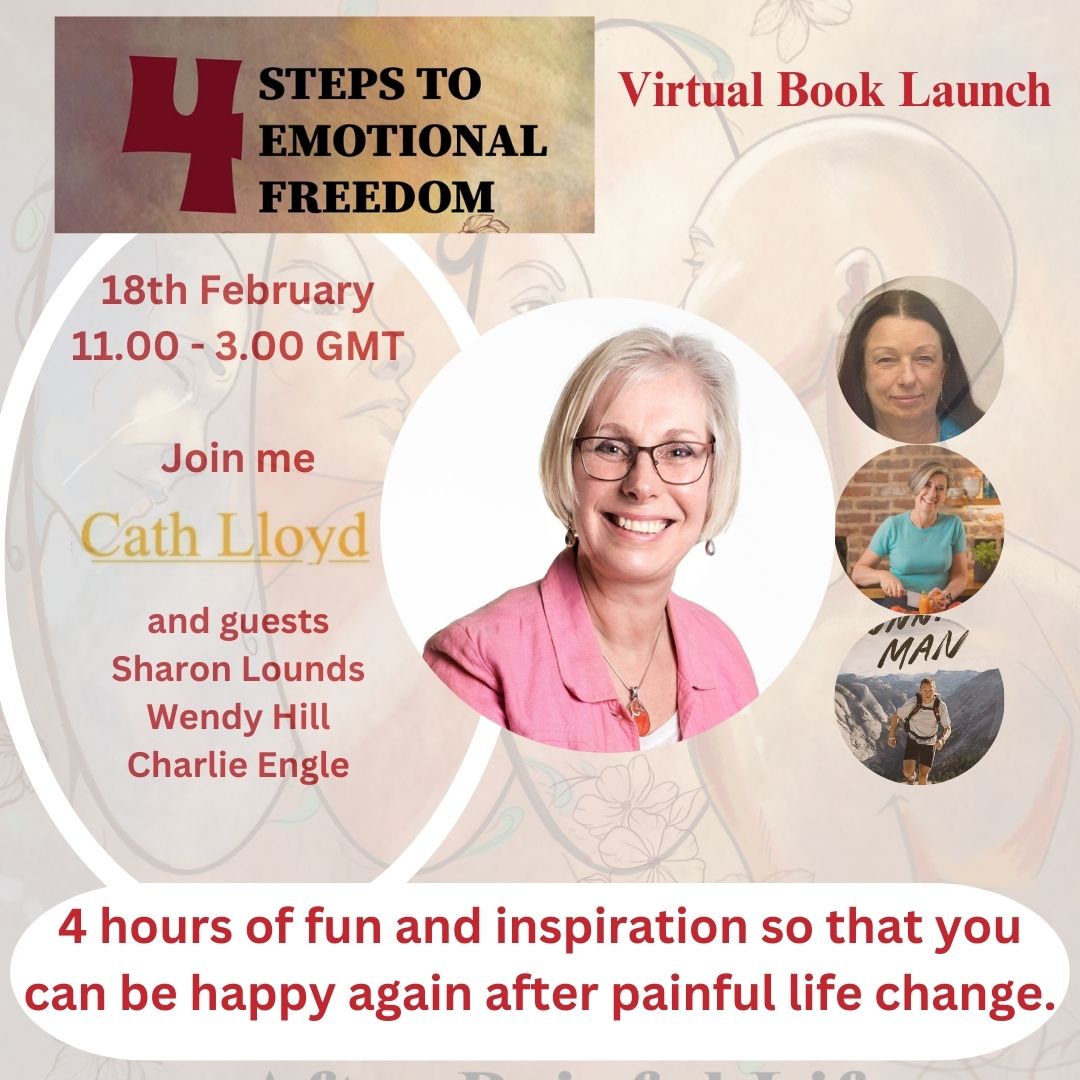 CLmakethechange's tweet photo. I am inviting you to my virtual book launch "4 Steps to Emotional Freedom - How to be Happy Again after Painful Life Changes."
Buy my book you get a complimentary seat at my virtual book launch.
 https://t.co/5OBtnkRgnA
#4stepstoemotionalfreedom #empowerment #change #mindfulness https://t.co/acuIwOMcVy