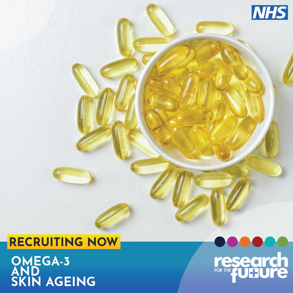 Research_Future's tweet image. 🟡 Recruiting now – Omega-3 and skin ageing
Women who have been through menopause to take part in a study investigating an omega-3 supplement can improve skin changes post-menopause.

Message us or visit our website… researchforthefuture.org/studies/omega-…