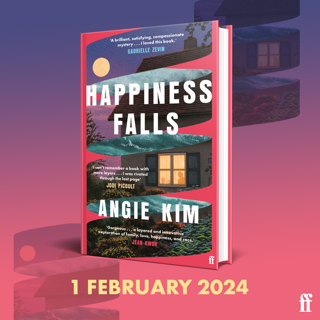 'I absolutely LOVED this book. ⭐⭐⭐⭐⭐ 'I honestly don’t think I’ve ever read a book and just thought, Wow.' ⭐⭐⭐⭐⭐ 'This book is utterly mind-blowing.' ⭐⭐⭐⭐⭐ Early readers have been loving Happiness Falls by @AngieKimWriter, out next Thursday in hardback 🌕