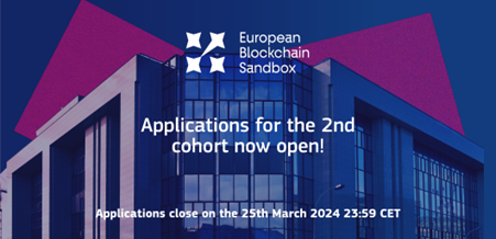 EU Blockchain (@eublockchain) on Twitter photo 🚀Applications for the <a href="/EuropeanSandbox/">European Blockchain Sandbox</a>'s 2nd cohort are open! DLT/Blockchain Innovators in the EU/EEA, apply now to join the revolution.
📅Deadline: 25 Mar '24, 23:59 CET
🔗Apply here: bit.ly/3vP2jyu
🔜Watch for our 2023 Best Practices Report!
#Blockchain #EUInnovation 🚀Applications for the <a href="/EuropeanSandbox/">European Blockchain Sandbox</a>'s 2nd cohort are open! DLT/Blockchain Innovators in the EU/EEA, apply now to join the revolution.
📅Deadline: 25 Mar '24, 23:59 CET
🔗Apply here: bit.ly/3vP2jyu
🔜Watch for our 2023 Best Practices Report!
#Blockchain #EUInnovation