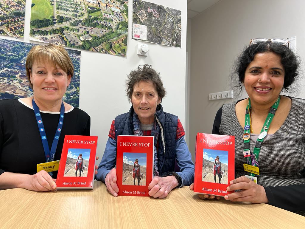 A consultant gastroenterologist has written her life’s memoirs in a bid to inspire those living with cancer and raise funds for UHNM Charity.

Dr Alison Brind was diagnosed with pancreatic cancer in 2022 and has raised almost £11,000 for liver disease ➡️ bit.ly/3SGy7ih