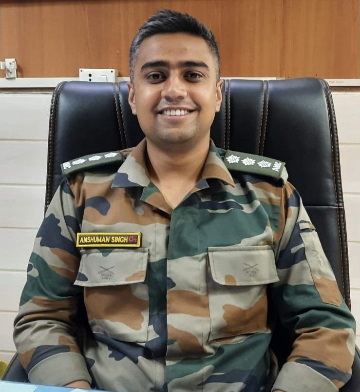 CAPTAIN ANSHUMAN SINGH
B3 batch of AFMC 
RMO 26 PUNJAB

has been conferred with KIRTI CHAKRA.

He was immortalized fighting fire at #SiachenGlacier in 2023.
He saved many #IndianArmy soldiers before..
#FreedomisnotFree few pay #CostofWar.