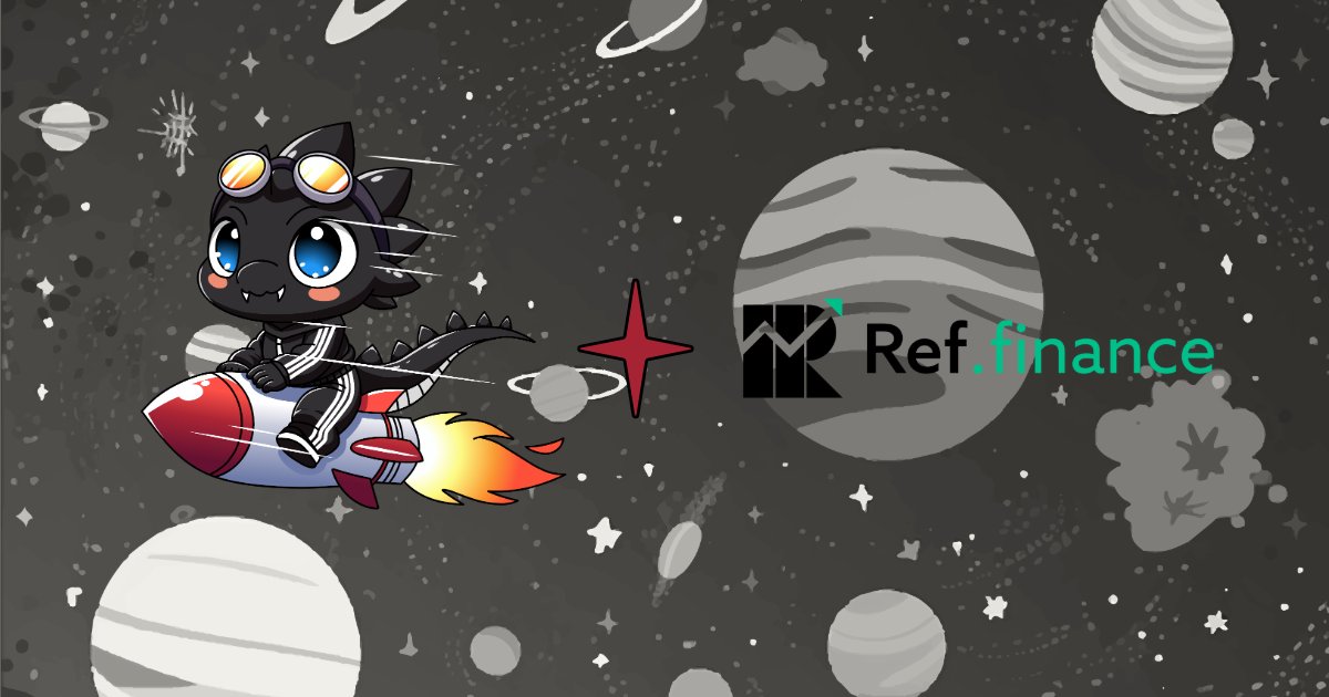 FEED THE DRAGON 🐉⏳ #BlackDragon Ecosystem is delighted to officially announce a brand new partnership with @finance_ref for its quarterly @NEARProtocol memecoin staking campaign—as we head into Chinese New Year! More details below 🧵