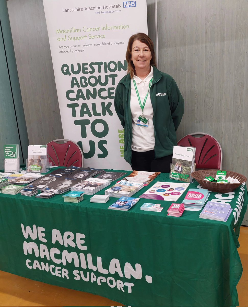 Michelle attended the Broadgate Community Health and Wellbeing event at @GujaratHinduSoc in Preston today. It was a productive day of engagement with local agencies and the local community. @macmillancancer