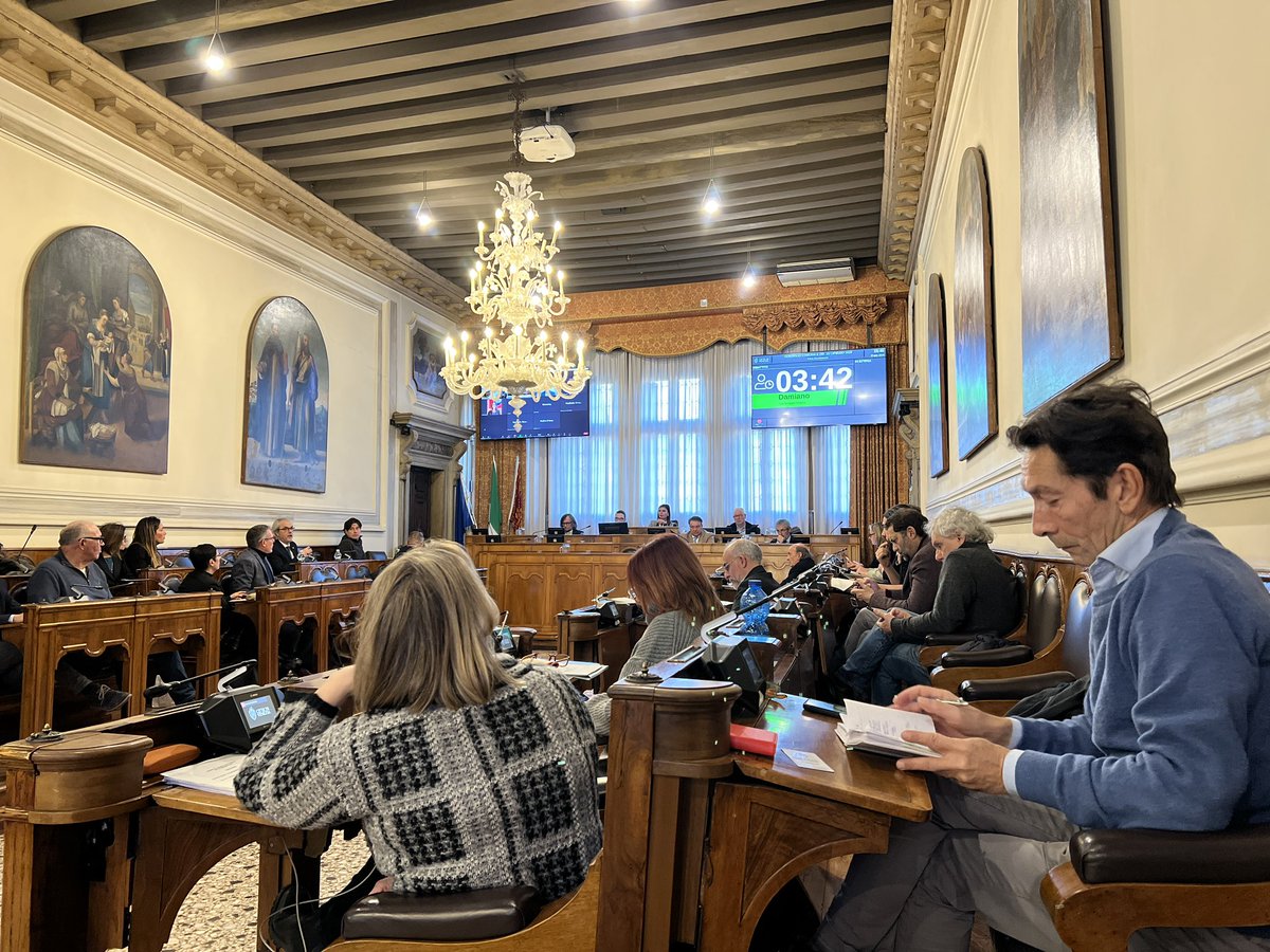 🖥️ Via libera del #ConsiglioComunale all’affidamento a <a href="/venis_spa/">Venis SpA</a> del servizio di sviluppo e conduzione del sistema informativo del Comune di Venezia per il quadriennio 2024 - 2027.

Leggi il comunicato 🔗 v41.it/L1cqv