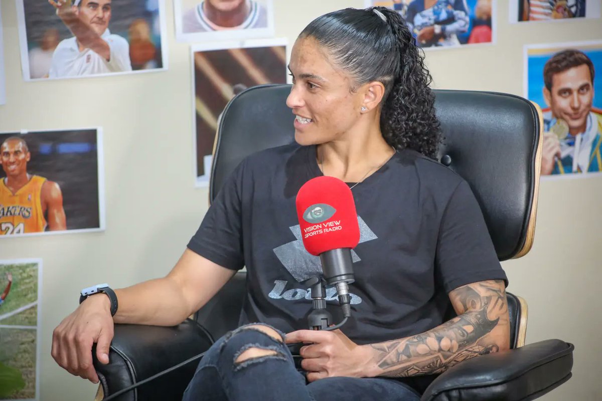 Vision View Sports Radio (@visionview_sr) on Twitter photo ๐๏ธ Exciting news! We had the privilege of interviewing <a href="/Banyana_Banyana/">Banyana_Banyana</a> incredible goalkeeper, Kaylin Swart, today on Vision View Sports Show! ๐โฝ Stay tuned for exclusive insights into her journey, her passion for the game, and her aspirations for the future. #AFCON2023 ๐๏ธ Exciting news! We had the privilege of interviewing <a href="/Banyana_Banyana/">Banyana_Banyana</a> incredible goalkeeper, Kaylin Swart, today on Vision View Sports Show! ๐โฝ Stay tuned for exclusive insights into her journey, her passion for the game, and her aspirations for the future. #AFCON2023