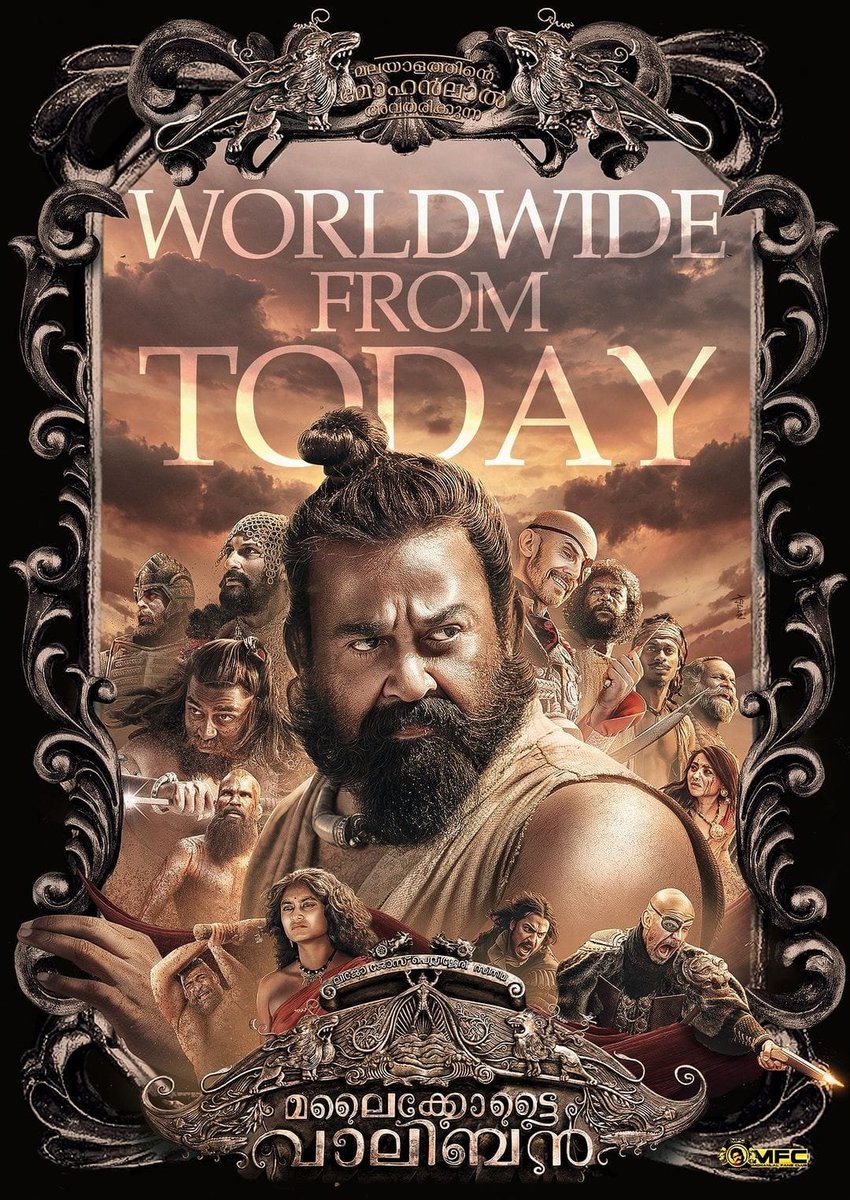 LekhakAnurag's tweet photo. Exceptional performance! @Mohanlal nailed his role, embodying it like a true warrior. Impressive flexibility at this age! That's the enchanting magic of Mohanlal in #LJP style #MohanlalMagic #SuperbPerformance #MustWatch https://t.co/nQB2JsTXX4