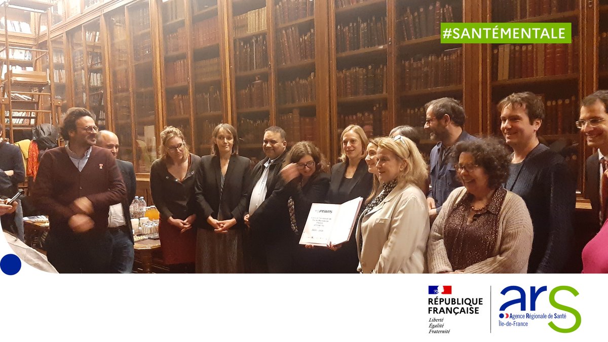 #Santémentale | L’ARS IDF signait hier le Contrat Territorial de Santé Mentale de Paris qui comprend 20 actions prioritaires et implique tous les acteurs concernés pour améliorer la santé mentale et les parcours de santé.
👉+ d’infos : vu.fr/sjYWL