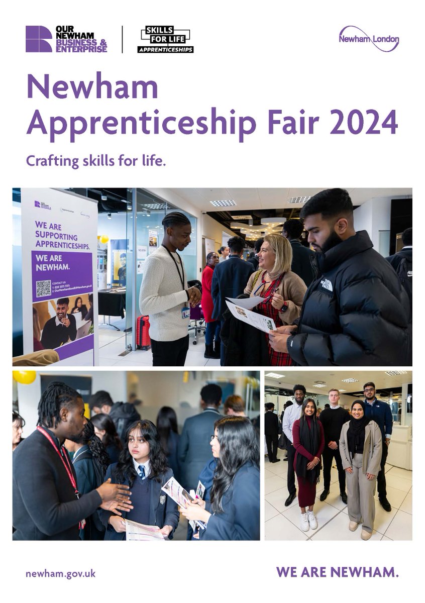 Inspire EBP (@inspireebp) on Twitter photo Our Newham Business and Enterprise are holding an #apprenticeships Fair during #NAW2024 on Thursday 8th February at Newham Town Hall. <a href="/OurNewhamWork/">Our Newham Work</a> <a href="/NewhamLondon/">Newham London đź’™</a>
Reserve your space here: lnkd.in/dxaWNefQ Our Newham Business and Enterprise are holding an #apprenticeships Fair during #NAW2024 on Thursday 8th February at Newham Town Hall. <a href="/OurNewhamWork/">Our Newham Work</a> <a href="/NewhamLondon/">Newham London đź’™</a>
Reserve your space here: lnkd.in/dxaWNefQ