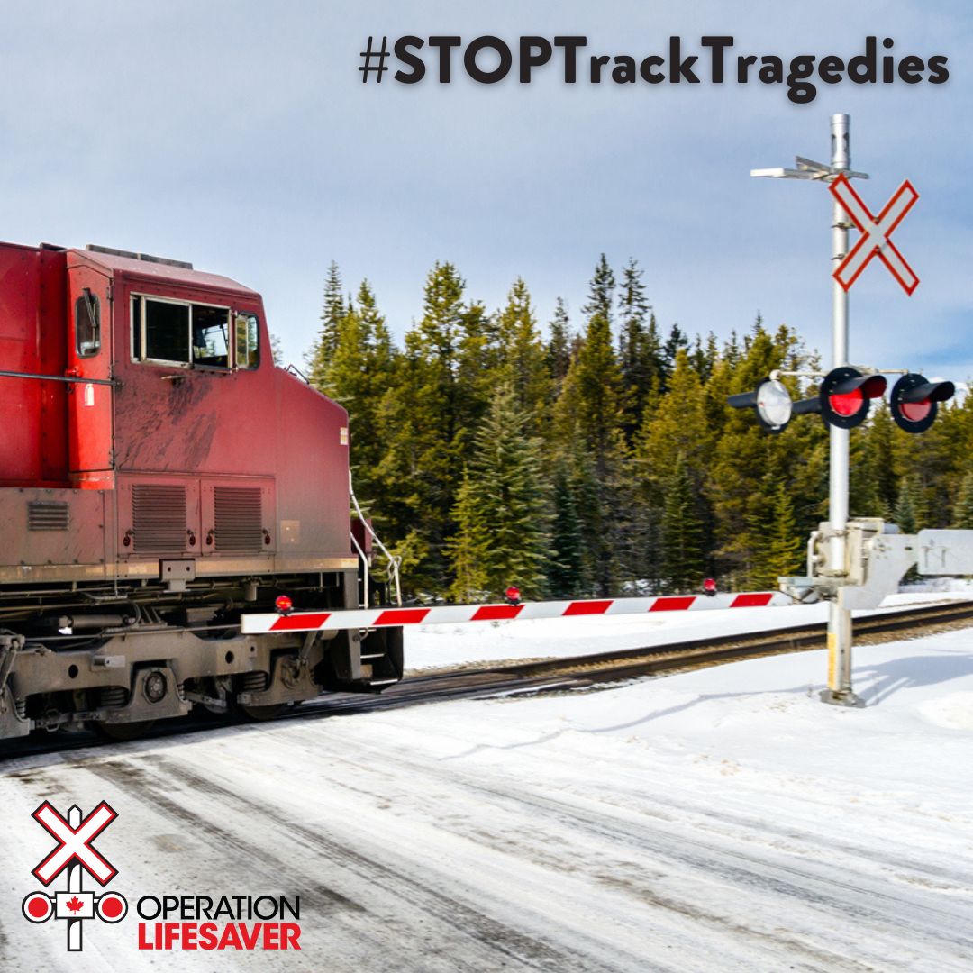 🚥 The choices you make at railway crossings may save your life. 🛑Stop at level crossings, wait for signals to end and barriers to lift, then have a safe journey! operationlifesaver.ca/blog/february-…