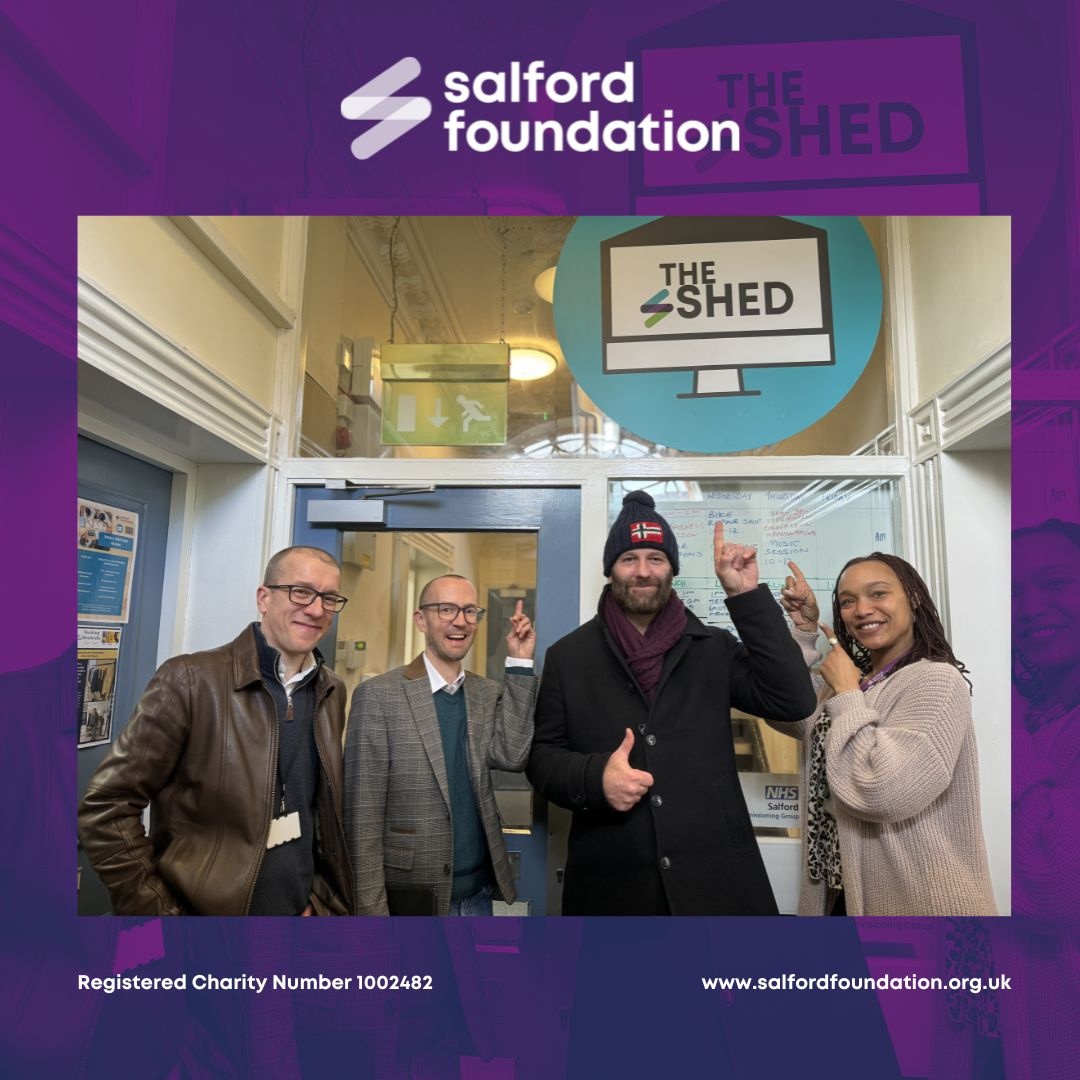 SalfordFDN's tweet image. Huge thanks to @salford_mayor Paul Dennett and @tomstannard for coming down to see the great work we're doing at our Acton Square hub today 🙌

#MensServices #AdultSupport #Salford
