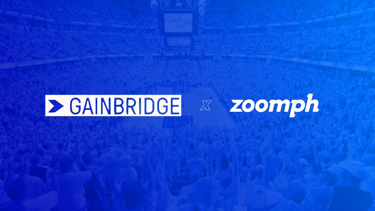 🎉 NEW PARTNER ANNOUNCEMENT 🎉

We are excited to welcome new partner @GainbridgeLife! Gainbridge will be utilizing Zoomph to measure key initiatives like #ParityWeek, a celebration of women's sports and three icons.