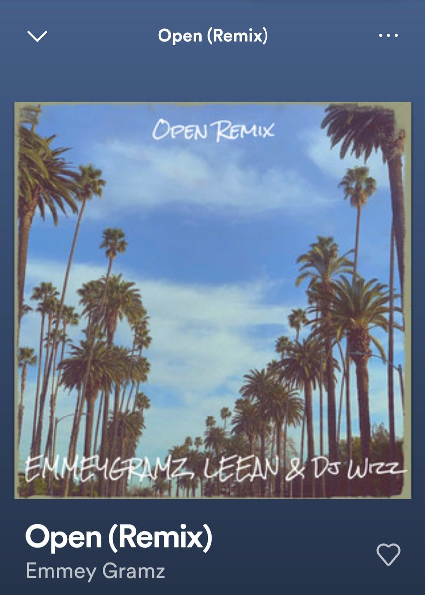 Check the new single put by <a href="/EmmeyGramz/">It's Emmey.</a> Leean &amp; Dj Wizz the waxxkutta click the #Spotify #link open.spotify.com/track/7hsnicLN…