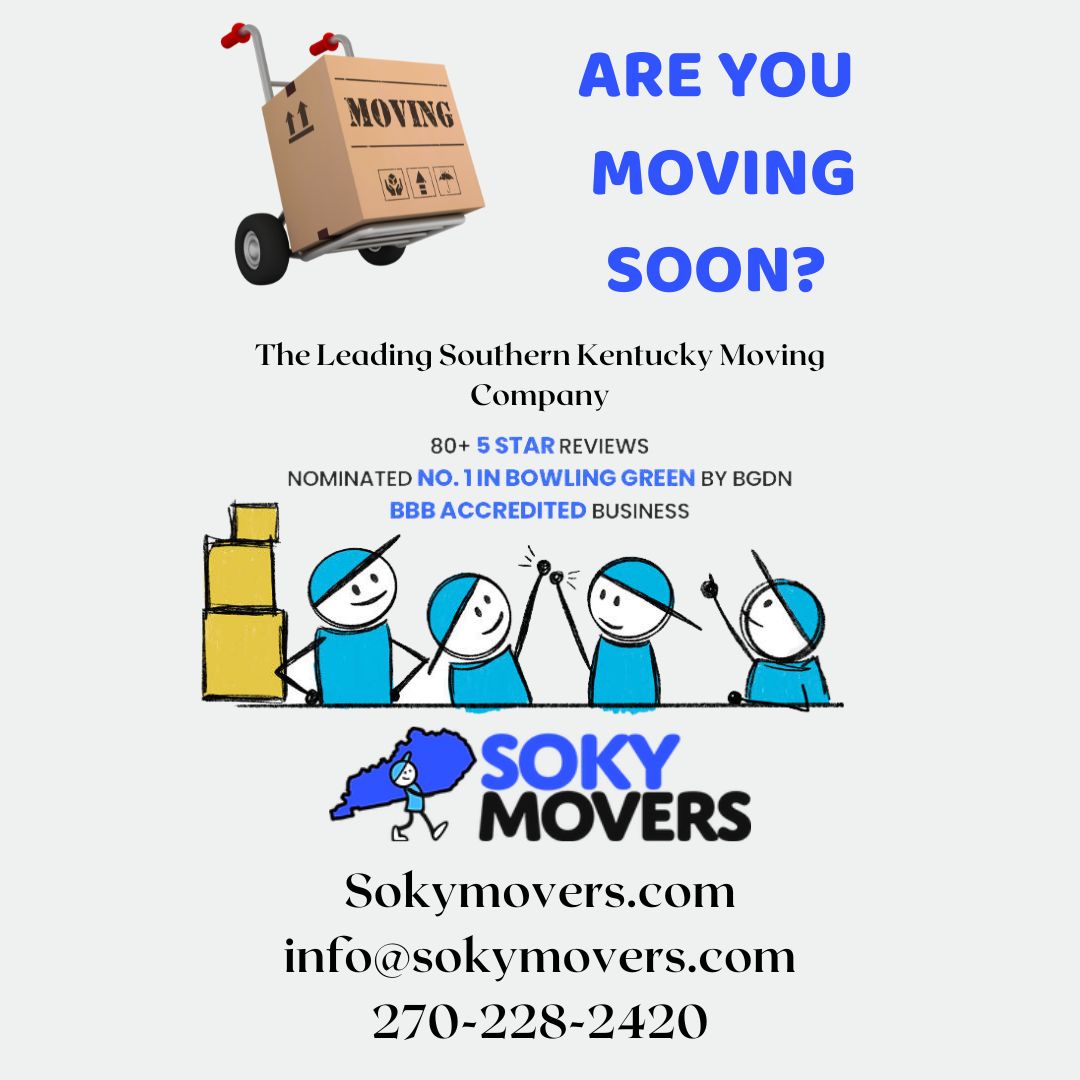If you are moving, hiring Soky Movers is a great way to save time, effort, and stress. They can make the moving process much easier and more enjoyable for you. bgdiscountclub.com bigpartnerclub.com #bdc #bigdiscountclub #bgky #memberssave #shoplocal #cashback